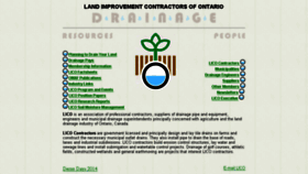 What Drainage.org website looked like in 2017 (6 years ago)