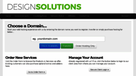 What Designsolutions.co.nz website looked like in 2017 (6 years ago)