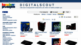 What Digitalscout.kpizlog.rs website looked like in 2017 (6 years ago)