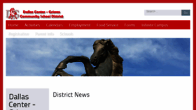 What Dcgschools.com website looked like in 2017 (6 years ago)