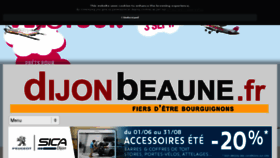 What Dijonbeaunemag.fr website looked like in 2017 (6 years ago)