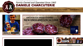What Danielefoods.com website looked like in 2017 (6 years ago)