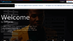 What Dpfaces.com website looked like in 2017 (8 years ago)