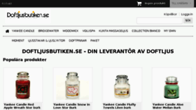 What Doftljusbutiken.se website looked like in 2017 (6 years ago)