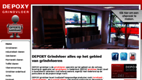 What Depoxy.nl website looked like in 2017 (6 years ago)