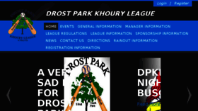 What Drostparkkhoury.org website looked like in 2017 (6 years ago)