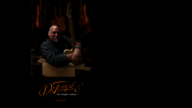 What Detempleguitars.com website looked like in 2017 (6 years ago)