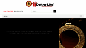 What Dekra-lite.com website looked like in 2017 (6 years ago)