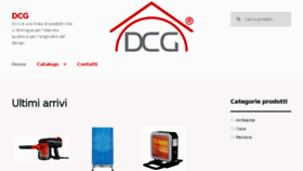 What Dcgeltronic.com website looked like in 2017 (6 years ago)