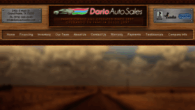 What Darioautosales.com website looked like in 2017 (6 years ago)