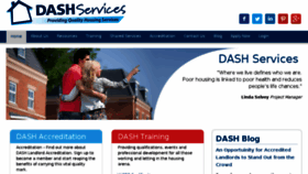 What Dashservices.org.uk website looked like in 2017 (6 years ago)