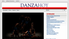 What Danzahoy.com website looked like in 2017 (6 years ago)