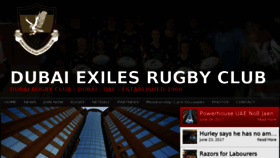 What Dubaiexiles.com website looked like in 2017 (6 years ago)