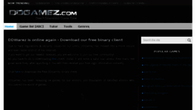 What Ddgamez.com website looked like in 2017 (6 years ago)