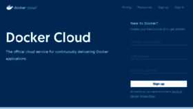 What Dotcloud.com website looked like in 2017 (6 years ago)