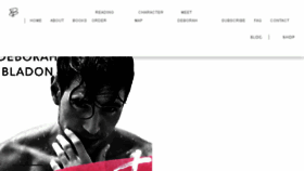 What Deborahbladon.com website looked like in 2017 (6 years ago)