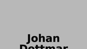 What Dettmar.se website looked like in 2017 (6 years ago)