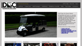 What Diversifiedgolfcars.com website looked like in 2017 (6 years ago)