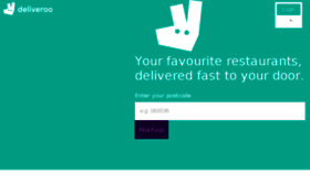 What Deliveroo.com.sg website looked like in 2017 (6 years ago)