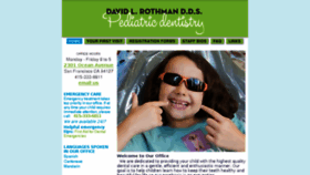 What Davidlrothmandds.com website looked like in 2017 (6 years ago)