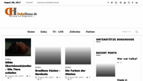 What Dokuhouse.de website looked like in 2017 (6 years ago)