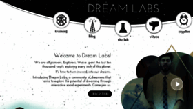 What Dreamlabs.io website looked like in 2017 (6 years ago)