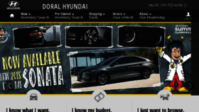 What Doralhyundai.com website looked like in 2017 (6 years ago)