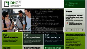 What Dhge.de website looked like in 2017 (6 years ago)