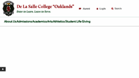 What Delasalle.ca website looked like in 2017 (6 years ago)