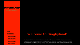 What Dinghyland.com website looked like in 2017 (6 years ago)
