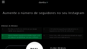 What Dumbu.pro website looked like in 2017 (6 years ago)