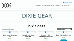 What Dixieswag.com website looked like in 2017 (6 years ago)