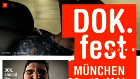 What Dokfest-muenchen.de website looked like in 2017 (6 years ago)