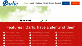 What Darlic.com website looked like in 2017 (6 years ago)