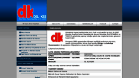 What Delkes.com.tr website looked like in 2017 (6 years ago)