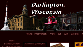 What Darlingtonwi.org website looked like in 2017 (6 years ago)