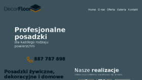 What Decorfloor.pl website looked like in 2017 (6 years ago)