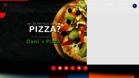 What Danispizza.com website looked like in 2017 (6 years ago)