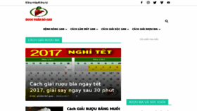 What Duocphambogan.com website looked like in 2017 (6 years ago)