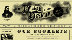 What Dollardreadful.com website looked like in 2017 (6 years ago)