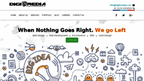 What Digi5media.com website looked like in 2017 (6 years ago)
