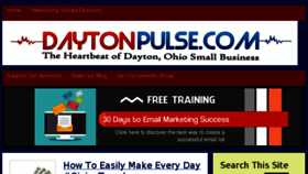 What Daytonpulse.com website looked like in 2017 (6 years ago)
