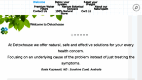 What Detoxhouse.com.au website looked like in 2017 (6 years ago)