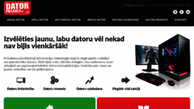 What Datorpasaule.lv website looked like in 2017 (6 years ago)