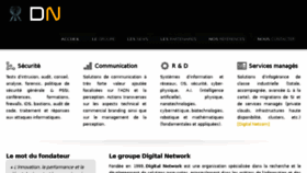 What Digital-network.net website looked like in 2017 (6 years ago)