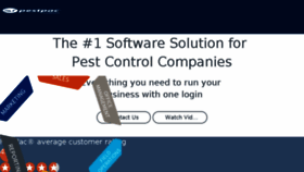 What Demo.pestpac.com website looked like in 2017 (6 years ago)
