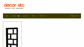 What Decoretc.com.au website looked like in 2017 (6 years ago)