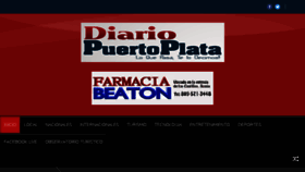 What Diariopuertoplata.com.do website looked like in 2017 (6 years ago)