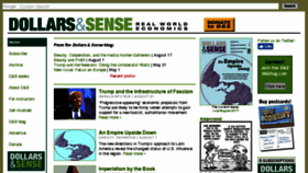 What Dollarsandsense.org website looked like in 2017 (6 years ago)