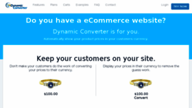 What Dynamicconverter.com website looked like in 2017 (6 years ago)